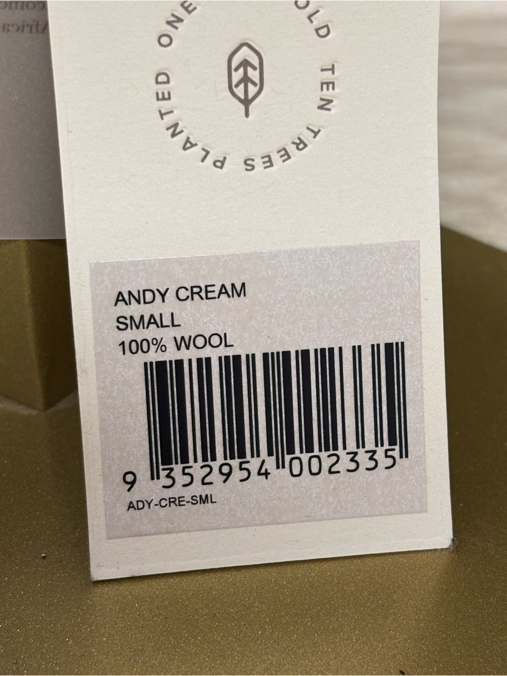Will + Bear Felt Sun Hat, Andy Cream - Small - Picture 8 of 9